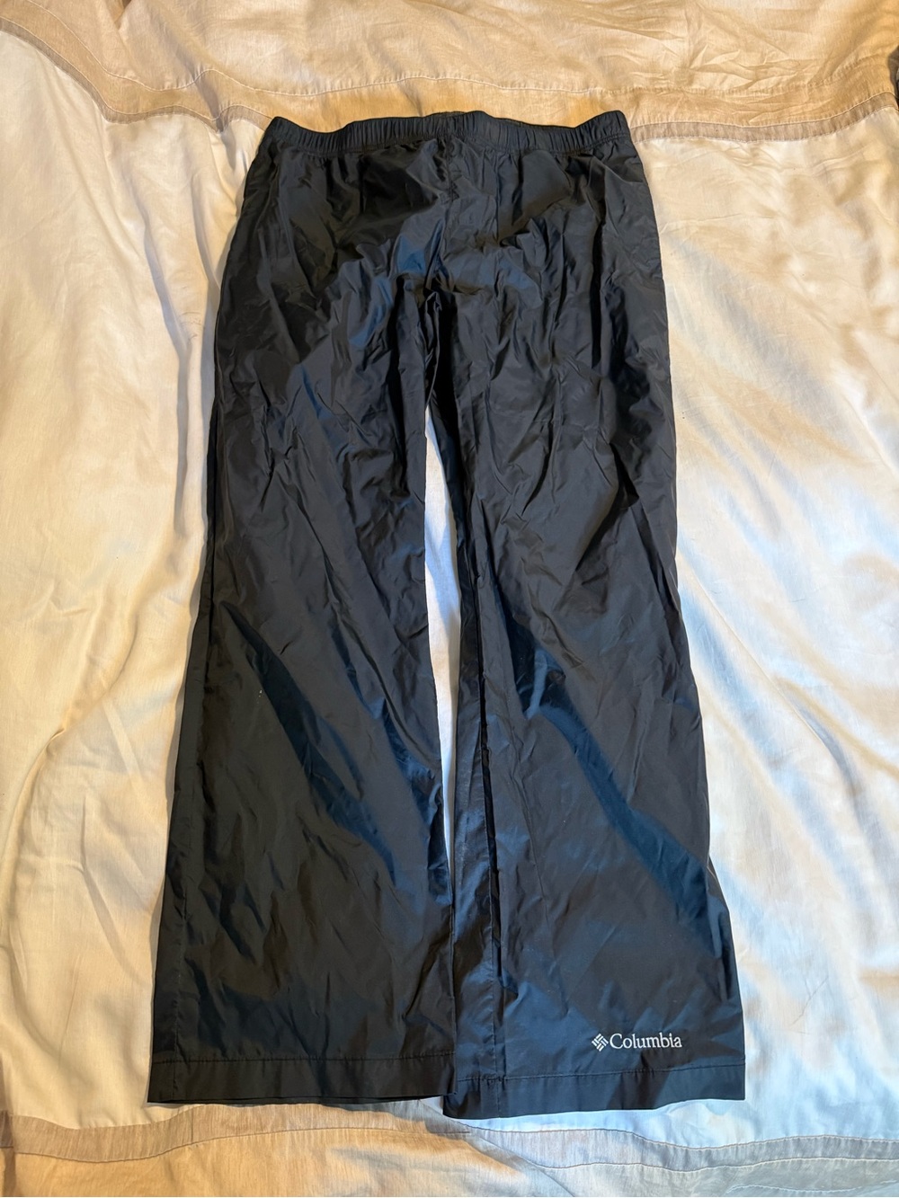 Columbia Black Men's Packable Rain Joggers